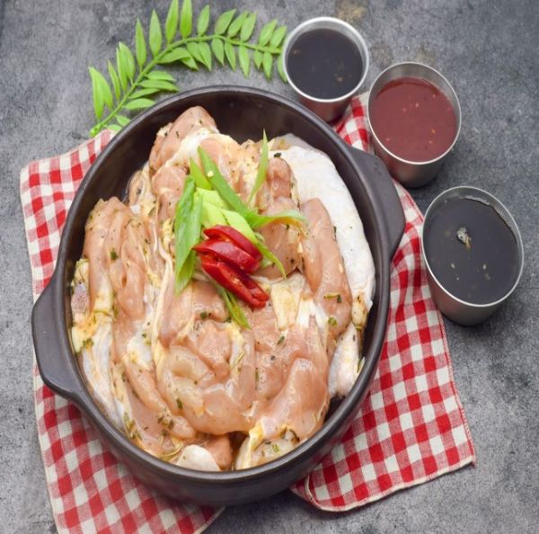 오리지널 타라곤허브 로스팅 닭다리살(비가열)80g-단품